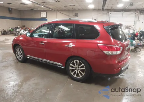 2014 Nissan Pathfinder Sl from USA, damaged, VIN 5N1AR2MM5EC666887